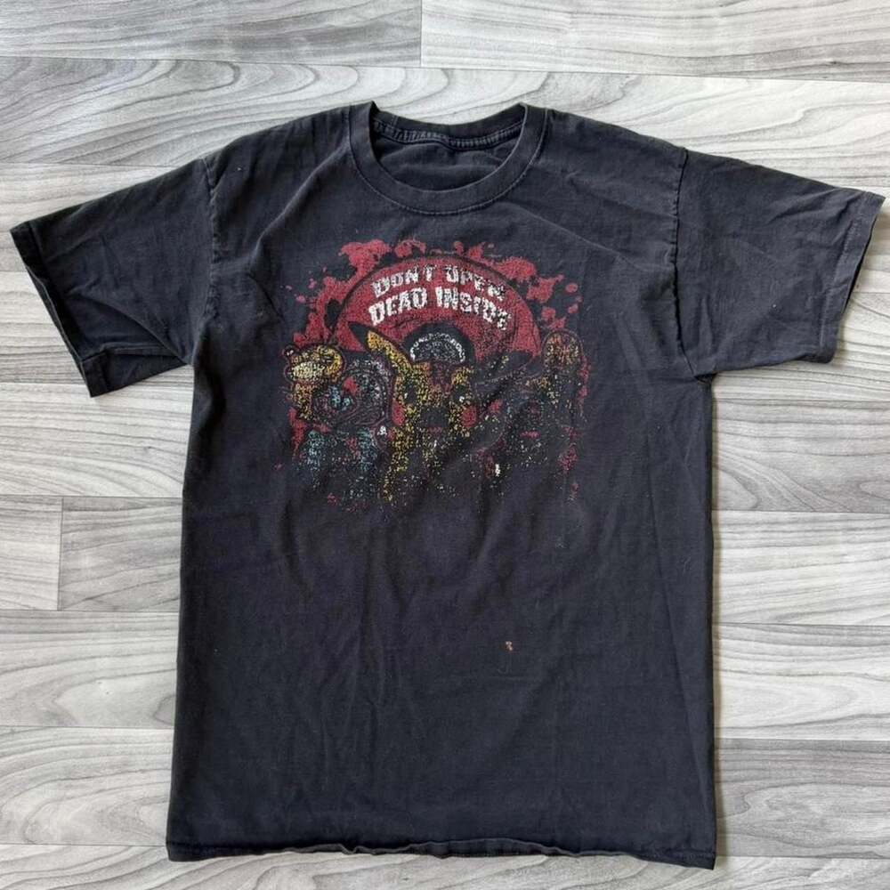 Vintage Pokémon Don't Open Dead Inside Graphic T-shirt